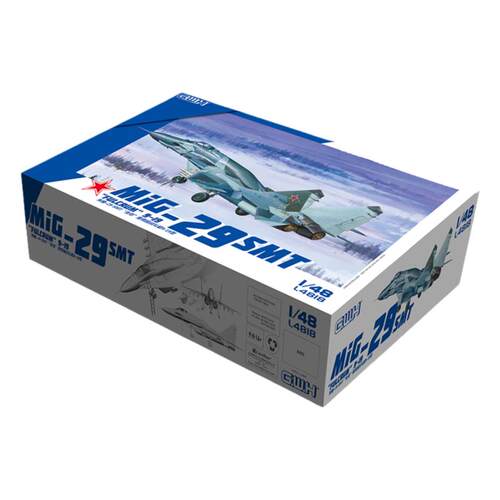长城 L4818 1/48 MiG-29 SMT 9-19 支点多用途战斗机 拼装模型