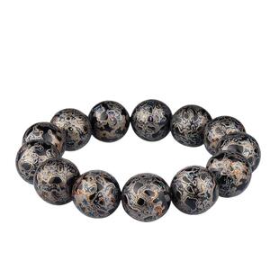 donguan冬官天然大漆珠手串diy单珠佛珠车挂手持念珠18颗14颗宝砂