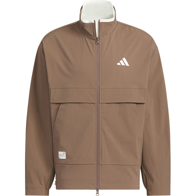 阿迪达斯男士时尚立领外套