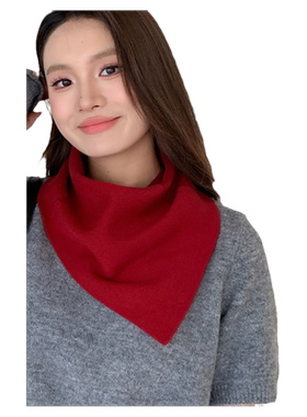秋冬季韩版女纯色围脖围巾