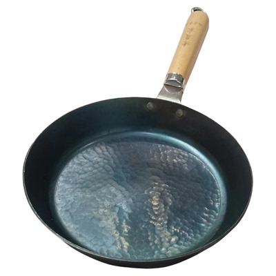 章丘煎锅老聂家铁锅不粘锅无涂层