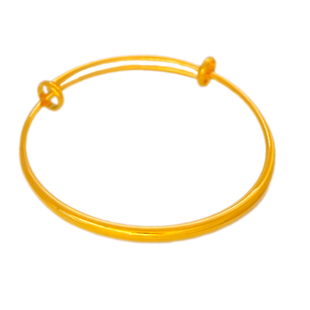 沙金手镯久不掉色光面满天星越南首饰仿真假黄金女纯金色结婚首饰