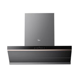 美的油烟机AK7PRO家用抽油烟机AK5蒸汽洗大吸力顶侧一体官方旗舰