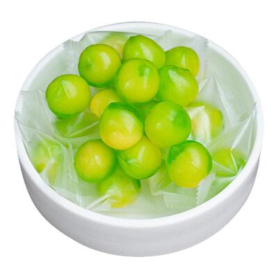 维C剥皮青柠薄荷夹心软糖清凉糖