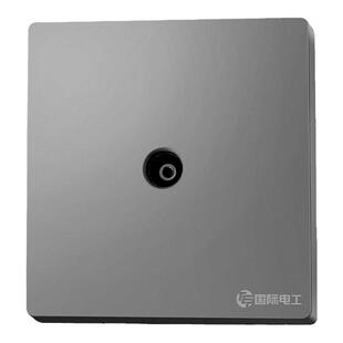 【电视插座】86型家用一位TV闭路有线电视线开关插座面板接线盒