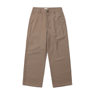 Nord Classic「羊毛长裤」26春季复古休闲宽松纯色羊毛直筒长裤男