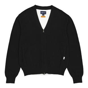 THISISNEVERTHAT韩国 潮牌男士V领针织衫棋盘印花保暖休闲毛衣