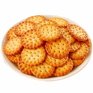 日式小圆饼干海盐整箱散装解馋小吃休闲食品小园饼办公室茶点..