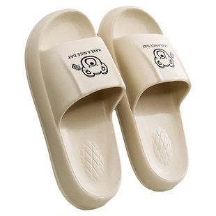 美人桥厚底拖鞋女款2026新款家居室内防滑踩屎感eva凉拖男夏外穿