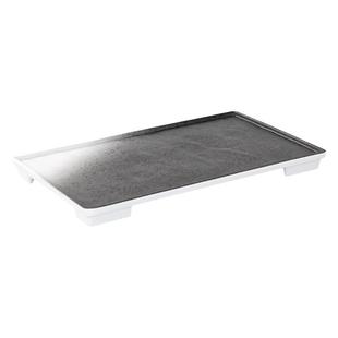 密胺日式长盘烧烤盘子烤肉火锅店菜盘子创意长方形平盘寿司盘商用