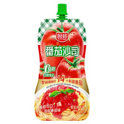 厨邦番茄酱沙司挤挤装320g