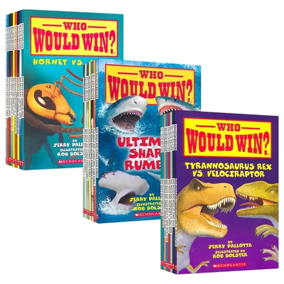 Scholastic Who Would Win 学乐猜猜谁会赢系列 动物大比拼大混战 儿童趣味图解百科 STEM科普 Buddy+ 送音频 英文原版进口图书
