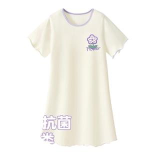 棉致女童睡裙公主风2026新款夏季a类纯棉洋气可爱夏款儿童睡衣裙