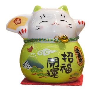 迷你招财猫开运招财达摩可爱创意摆件 桌面摆饰 家居汽车小装饰品