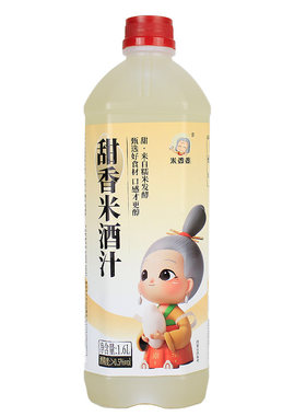 甜香米酒汁低度孝感米酒米婆婆
