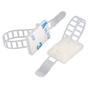 胶粘式固定座理线绑线配线自粘式固定座电线电缆扎带固定座CL