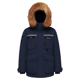 极地极寒波司登2025冬季新款户外毛领情侣加厚保暖鹅绒羽绒服男女