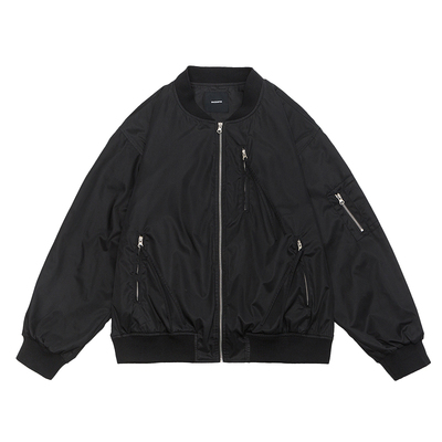 马切达棒球领男士夹克宽松外套