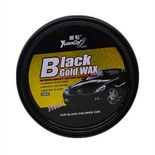 原彩黑金蜡汽车蜡黑蜡黑色车专用车漆养护蜡上光蜡保养蜡防水固体