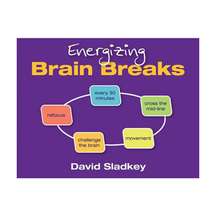 【中图原版】现货英文原版进口书籍Energizing Brain Breaks焕采脑休息 [9781452268125]