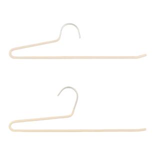 短颈超轻太空铝鹅型裤架省空间裤挂防滑金属高8厘米鹅颈长裤架