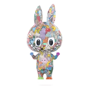 POPMART泡泡玛特 MEGA珍藏 LABUBU十周年400%潮玩大娃手办摆件