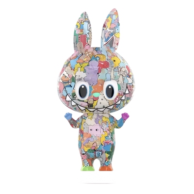 泡泡玛特LABUBU十周年400%大娃
