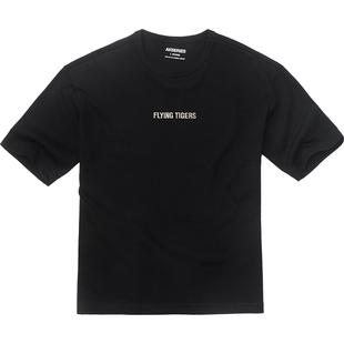 【商场同款】AKCLUB夏季新款轻复古绣花工艺半袖透气棉短袖t恤男