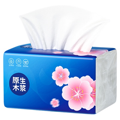 加量加厚500张抽纸实惠装整箱批