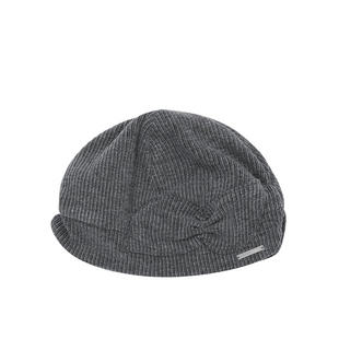 林娜琏同款MISEKI正品复古百搭针织帽女秋冬保暖文艺褶皱前进帽子