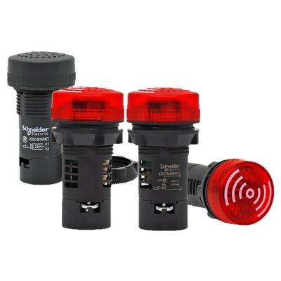 施耐德授权XB2BSB带灯蜂鸣报警器