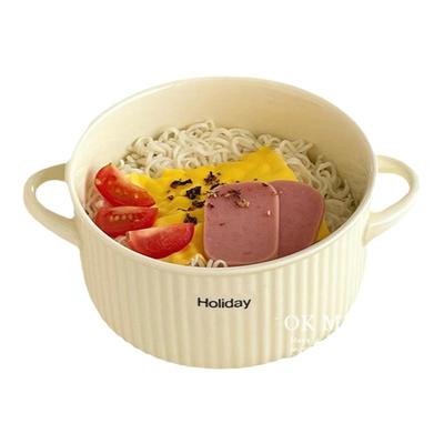 可加热圆形陶瓷保鲜碗