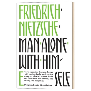 与孤独为伍 英文原版 Man Alone with Himself 尼采 企鹅伟大的思想系列文学视野 英文版 进口英语书籍