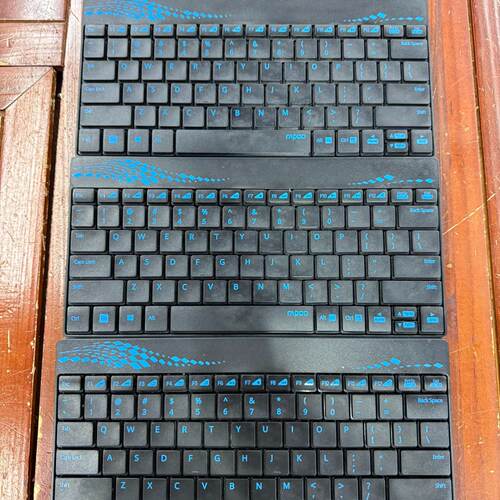 【请询价】雷柏E2000P键盘，有三个，成色如图，裸机无配件，功能
