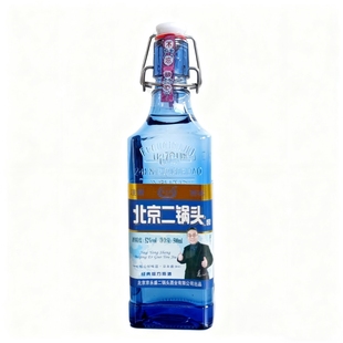 地道北京味儿二锅头浓香型52度500ml一斤瓶装纯粮酿造白酒口粮酒