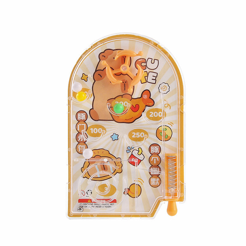奖励幼儿园小礼品全班卡皮巴拉掌上弹珠机趣味玩具奖品创意礼物