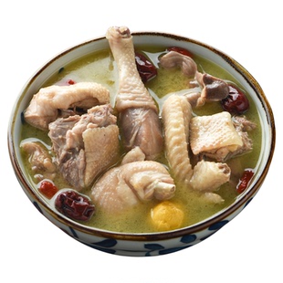 湖北特产武汉汪集瓦罐汤吴太婆土鸡汤1300X2罐速食汤熟食罐头包邮