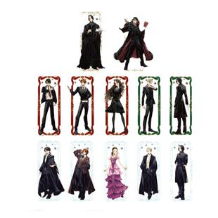 哈利波特正版周边金属人物书签赫敏马尔福烫金包边周边生日礼物