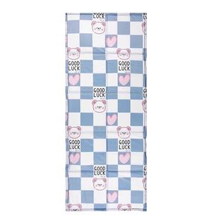 bodhi全棉可折叠午睡垫午休静音柔软吸汗防潮便携式学生瑜伽地垫