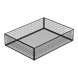 客厅铁艺网格墙上壁挂篮装饰收纳储物整理置物筐金属篮子包邮大号