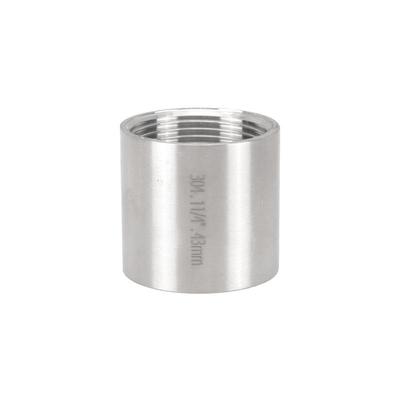 304不锈钢内丝通丝4分6分4寸水管