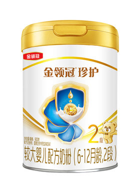 送奶粉】伊利金领冠珍护2段奶粉