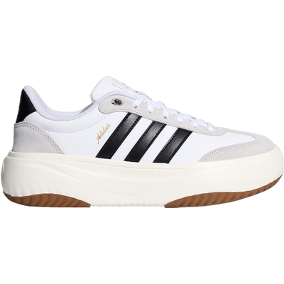 滔搏丨adidas阿迪达斯女子FLARE PLATFORM厚底T头鞋运动鞋KH6913