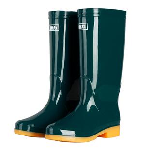 回力时尚雨鞋女式防水防滑牛筋底胶鞋水靴中高筒雨靴水鞋外穿鞋套