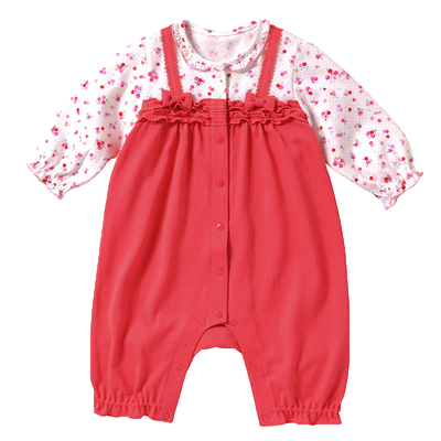 MIKIHOUSE拼接款连体服