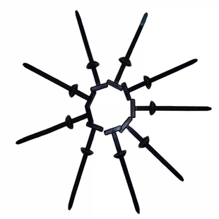 通用型扎带卡扣穿心钉挡泥板叶子板发动机下护板内衬代替膨胀螺丝