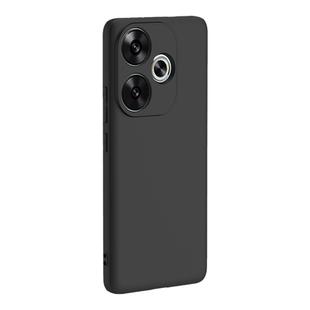 适用红米Turbo4手机壳Redmiturbo3硅胶小米Redmi turbo4pro磨砂软壳防摔全包镜头保护套新款男士女士外壳黑色