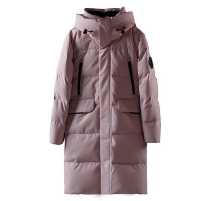 雅鹿女士冬季新款中长羽绒服