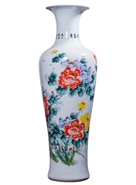 中式陶瓷景德镇客厅玄关手绘