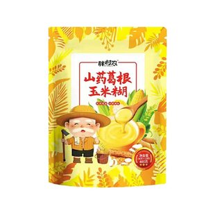 胖村农山药葛根玉米糊早餐冲泡即食山药葛根玉米羹代餐冲泡饮品